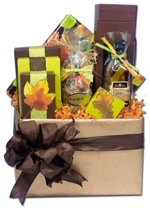 The gift basket is ready for cello