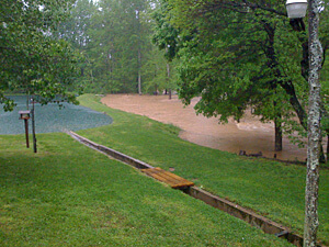 Nashville flood waters approaching