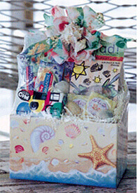 Summer gift basket
