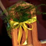 Wired Ribbon Pew Bow