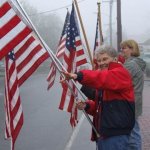 Freeport Flag Ladies
