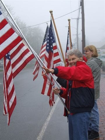 Freeport Flag Ladies