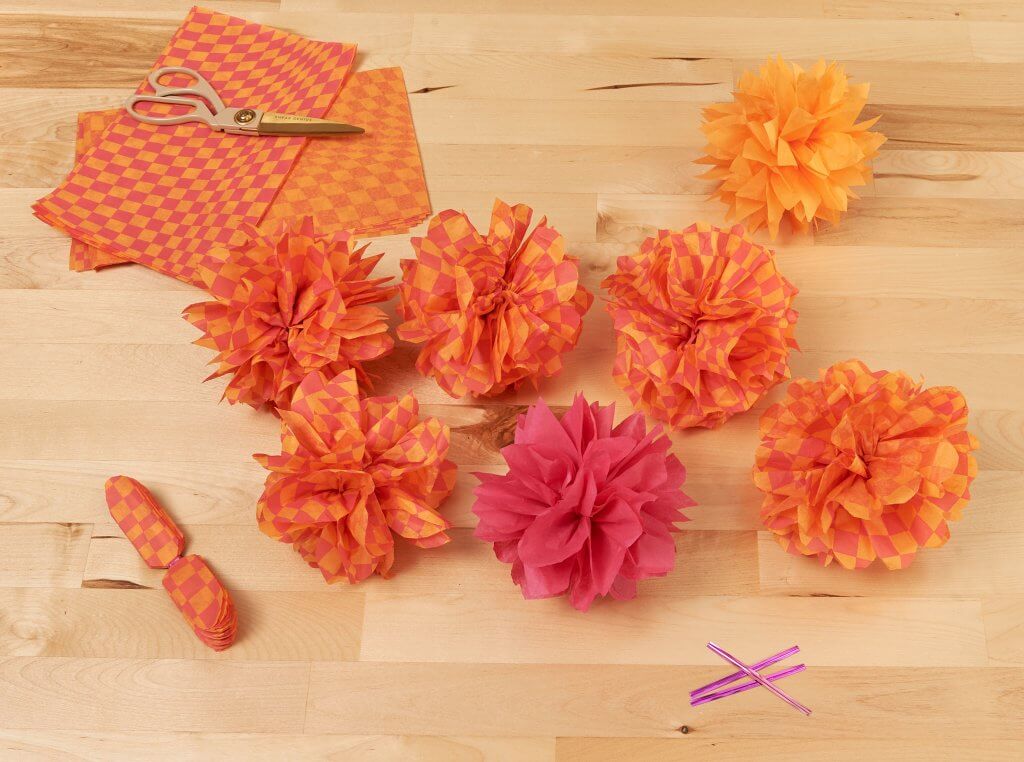 Tissue Paper Flowers