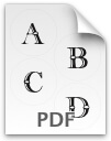 Plain alphabet