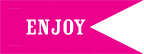 Printable "Enjoy" Flags