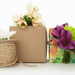 Flowers and Twine Gift Toppers for Mother's Day