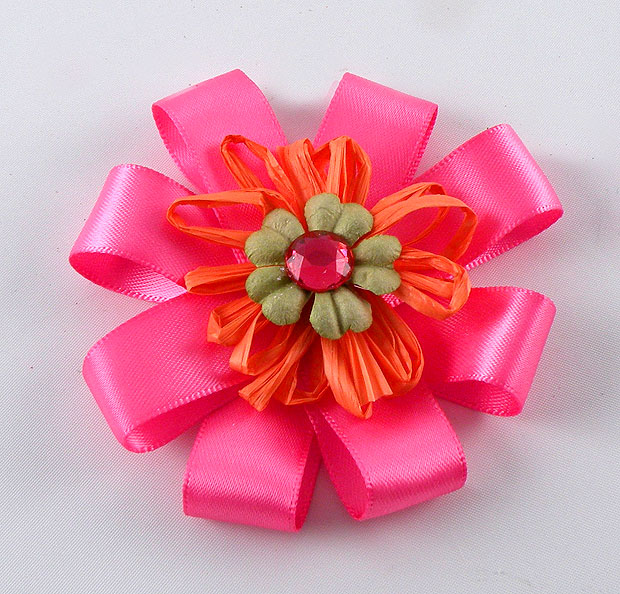 How to Make Ribbon Flowers How to Make Ribbon Flowers