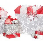 Christmas Snowflakes Shopping Bags
