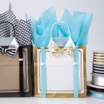 Dressed-Up Duets Shopping Bags for Father's Day