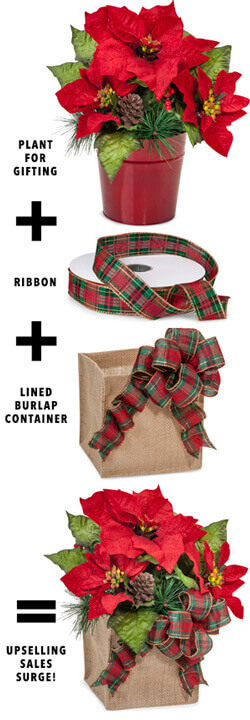 Burlap Container Gift to Go!