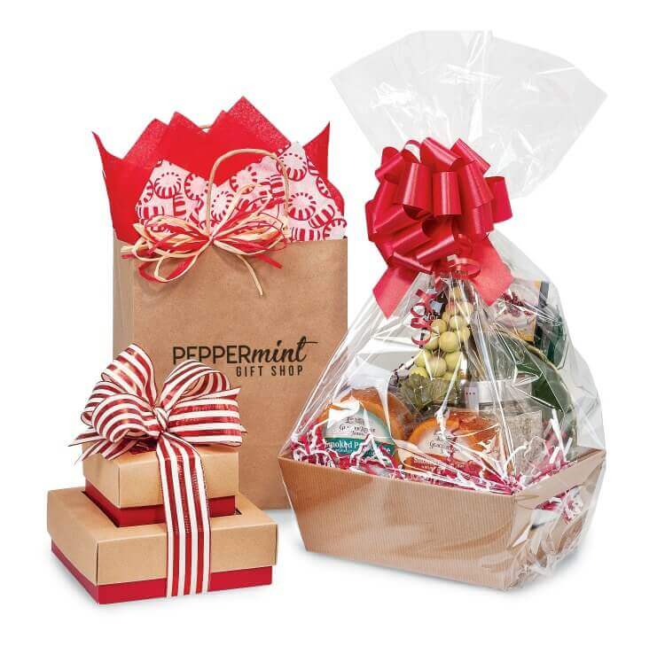 Christmas Cellophane for Present Gift Wrapping or Hampers CHOOSE DESIGN 