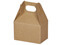 Kraft Mini Gable Boxes for favor packaging