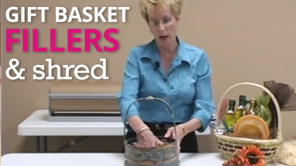 Gift basket fillers & shred - part 1