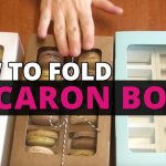 How to Fold Macaron Boxes