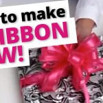 How to make a ribbon bow