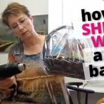 How to shrink wrap a gift basket
