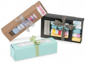 slide open boxes for feminine gifts