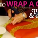 How to wrap gift - quick & easy!