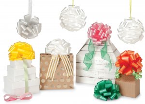 Poly Pom Gift Bows