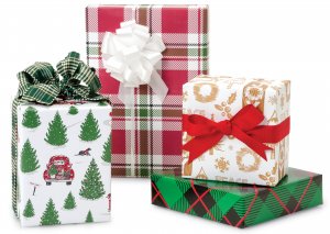 Christmas gift wrap