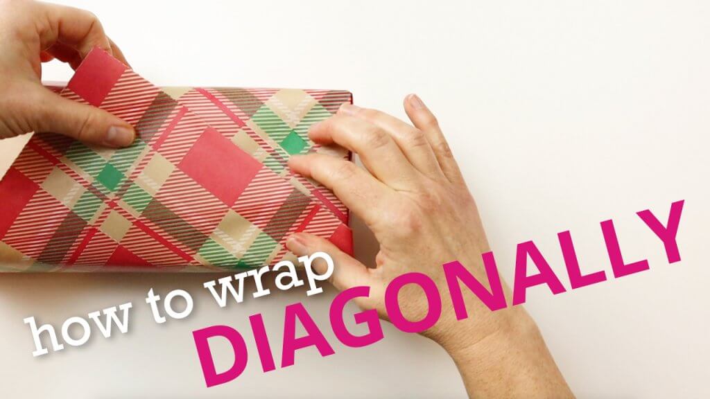 How to Gift Wrap Diagonally