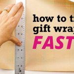How to Trim Gift Wrap FAST!