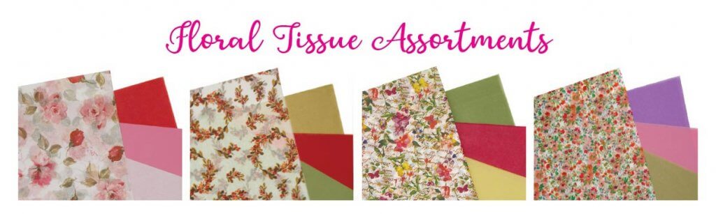 F FLORAL TISSUE PRINTS 2