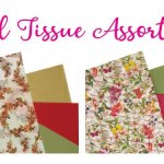 F FLORAL TISSUE PRINTS 2