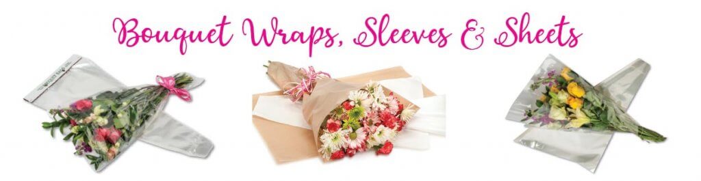 F bouquet wraps